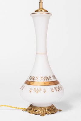 Antique White Opaline Gl Table Lamps Set Of 2 For At Pamono Antique White Opaline Gl Table Lamps