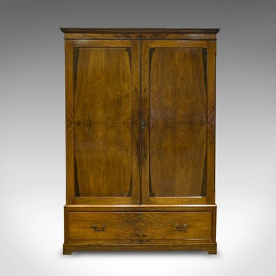 Antique French Walnut Wardrobe For Sale At Pamono