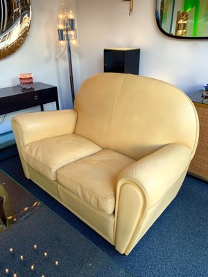 Italian Leather Sofas From Poltrona Frau 1980s Set Of 2 For At Pamono Italian Leather Sofas From Poltrona, Italian Leather Sofas