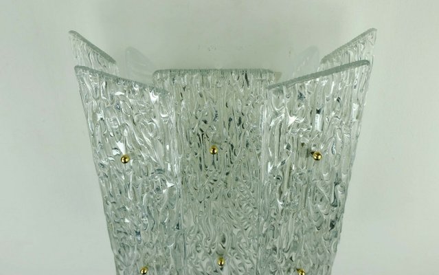 Frosted Glass Sconce From Kalmar 1960s For Sale At Pamono