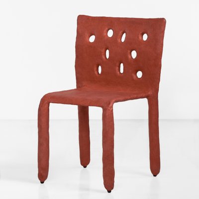 Orange Sculpted Chair By Victoria Yakusha For Sale At Pamono