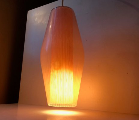 Moderne dänische Hängelampe von Voss, 1950er Moderne dänische Hängelampe von Voss, 1950er
