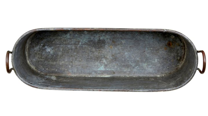 19th Century Copper Fish Kettle, 1880s 19th Century Copper Fish Kettle, 1880s