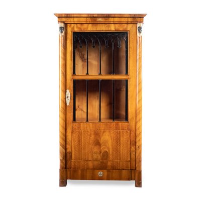 Antique Biedermeier Walnut China Cabinet For Sale At Pamono