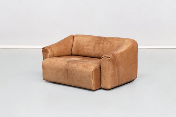 Italian Light Brown Leather Model Ds 47, Light Brown Leather Chair
