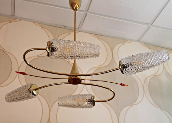 French Ceiling Lamp 1950s