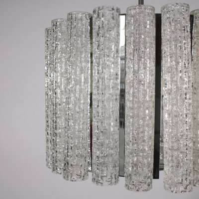Metal And Glass Ceiling Lamp 1960s For Sale At Pamono