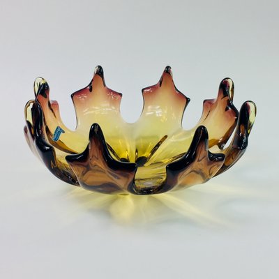 Mid Century Flamed Centerpiece From Made Murano Glass For Sale At Pamono