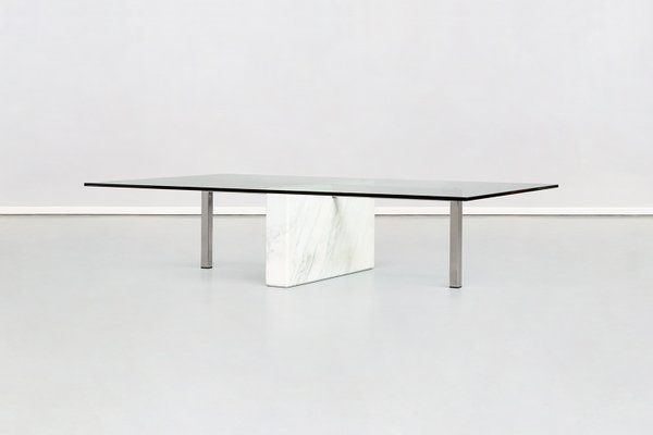 Italian Carrara Marble Crystal Coffee Table By Giovanni Offredi 1970s For At Pamono Italian Carrara Marble Crystal Coffee, Italian Carrara Marble Coffee Table
