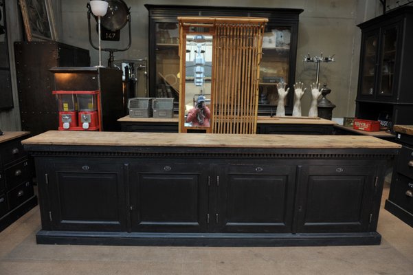 Antique Pine Wood Sideboard 1900s For Sale At Pamono