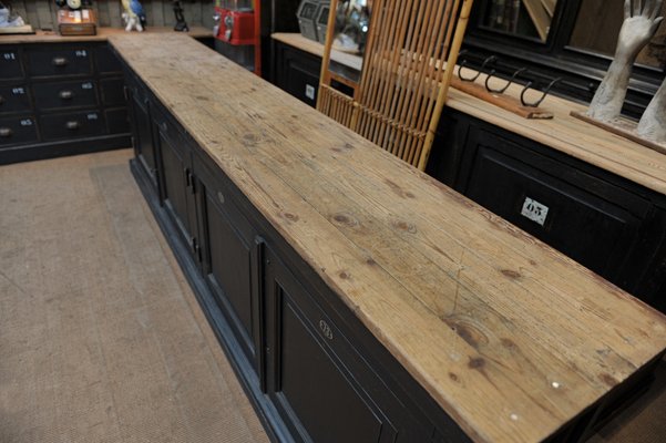 Antique Pine Wood Sideboard 1900s For Sale At Pamono