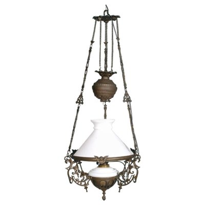 Oil lamp chandelier for clearance sale