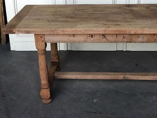 Antique French Bleached Oak Farmhouse Dining Table For At Pamono - Vintage French Farmhouse Dining Table Antique French Bleached Oak Farmhouse Dining Table For At Pamono - Vintage French Farmhouse Dining Table