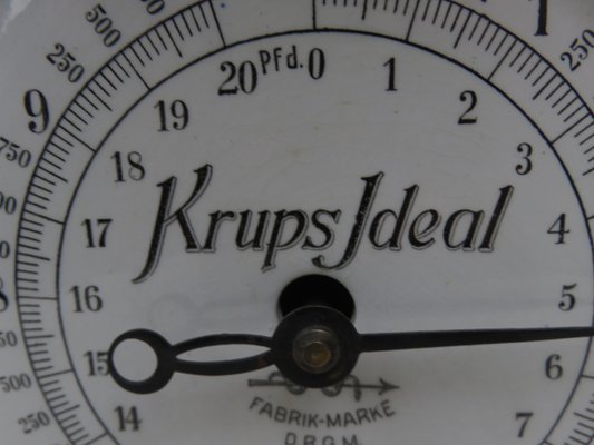 Antique Ceramic Kitchen Scales from Krups for sale at Pamono