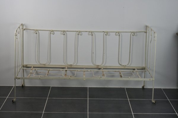 Vintage Wrought Iron Crib For Sale At Pamono