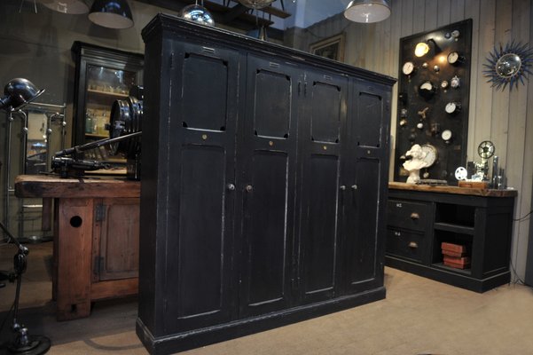 Armoire Industrielle Metal Et Manguier Massif Industria Miliboo Armoire Industrielle Metal Et Manguier Massif Industria Miliboo
