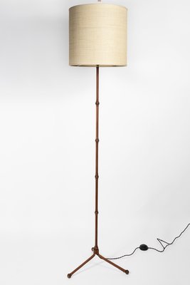 Bamboo Floor Lamp By Jacques Adnet 1950s For At Pamono Bamboo Floor Lamp By Jacques Adnet