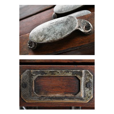 Wooden Printer Furniture With Drawers 1940s For Sale At Pamono