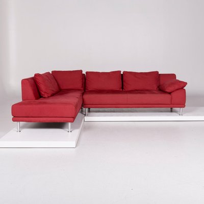 Vintage Red Corner Sofa From Koinor For At Pamono Vintage Red Corner Sofa From Koinor For