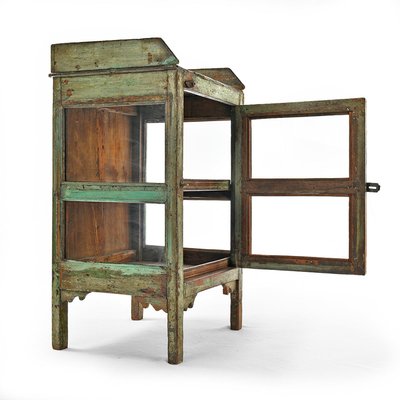 Patinated Wooden Cabinet 1940s Bei Pamono Kaufen