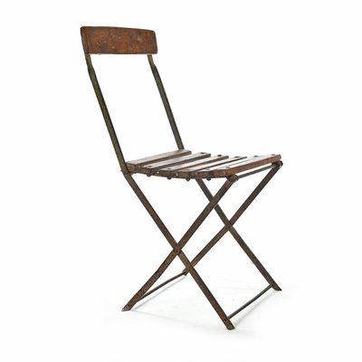silla plegable metal y madera silla plegable metal y madera