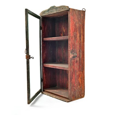 Small Wooden Cabinet 1940s For At, Small Wooden Cabinet With Doors And Shelves