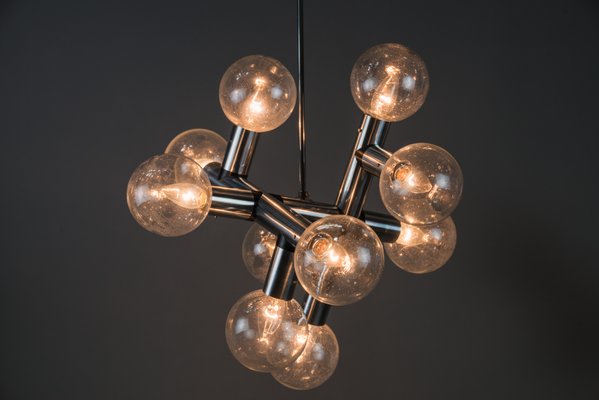 Atomic Ceiling Lamp by J. T. Kalmar, 1960s for sale at Pamono Atomic Ceiling Lamp by J. T. Kalmar, 1960s for sale at Pamono