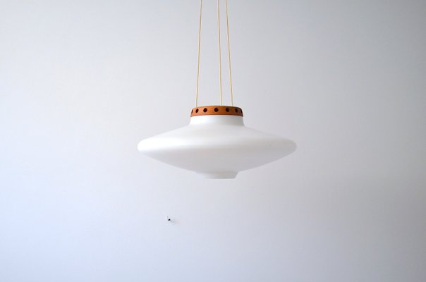 Swedish Model 565 Ufo Pendant Lamp By Uno Osten Kristiansson For Luxus 1950s Sale At Pamono 