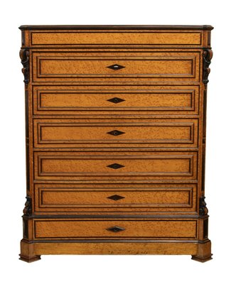 19th Century Burl Maple Dresser For Sale At Pamono