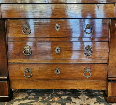 Antique French Walnut Restoration, Restoration Hardware French Mirrored Dresser