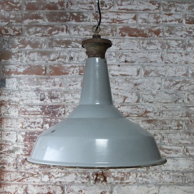 Mid Century Industrial British Gray, How To Rewire A Vintage Swag Lamp