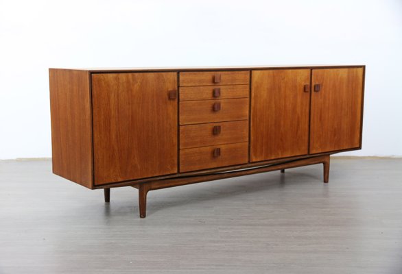 Rosewood And Teak Credenza By Ib Kofod Larsen For G Plan 1960s