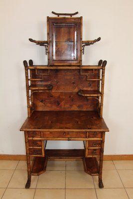 Antique Bamboo Desk For Sale At Pamono