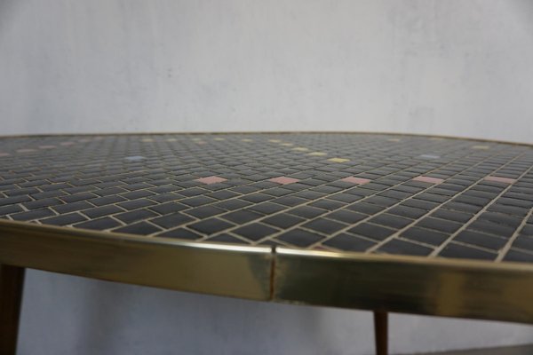 Mosaic Kidney Shaped Coffee Table 1950s Bei Pamono Kaufen