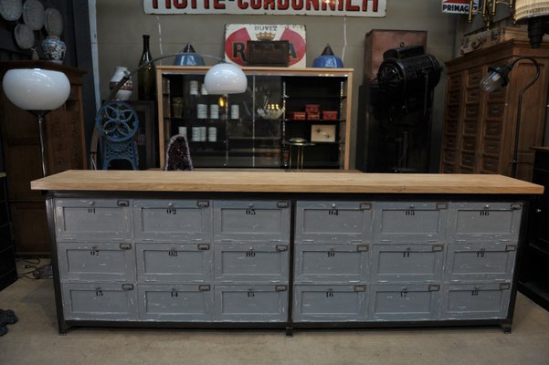 Vintage Gray Sideboard 1920s For Sale At Pamono