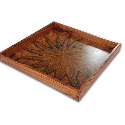 Rosewood Tray by Sno Original Furniture for sale at Pamono
