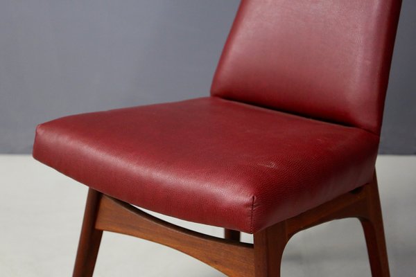 Mid Century Red Lounge Chairs By Adrian Pearsall For Craft Associates 1950s Set Of 2 For Sale At Pamono