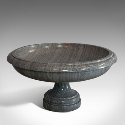 Black Marble Fruit Bowl Large