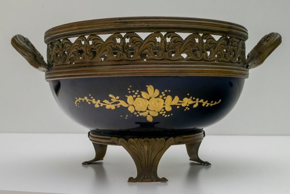 Antique French Porcelain Potpourri from Sevres, 1880s for sale at