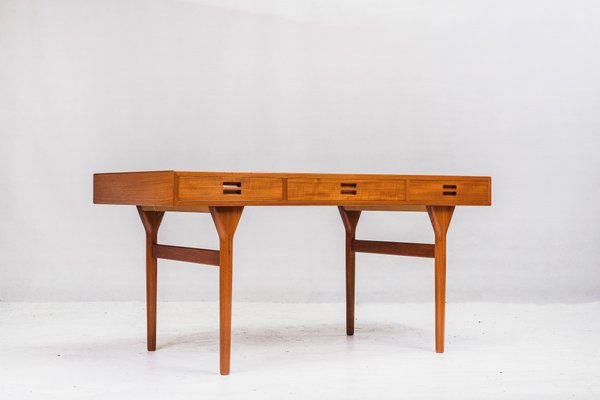 Teak Desk By Nanna Ditzel For Soren Willadsen Mobelfabrik 1950s