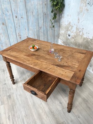 Vintage Farm Dining Table For At Pamono Vintage Farm Dining Table For At