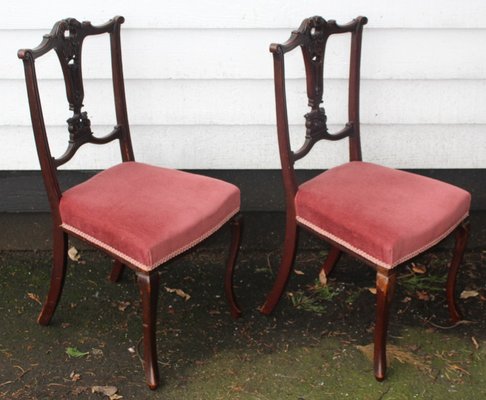 Mahogany Nursing Chairs 1930s Set Of 2 For Sale At Pamono