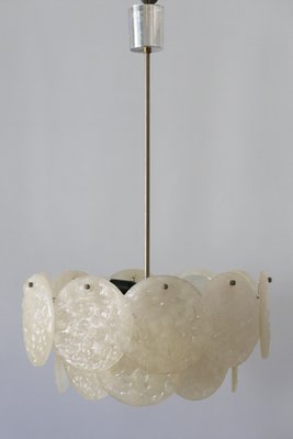 West elm sale glass disk chandelier