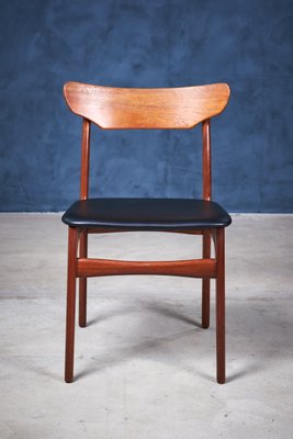 Mid-Century Danish Teak Dining Chairs by Schiønning & Elgaard for