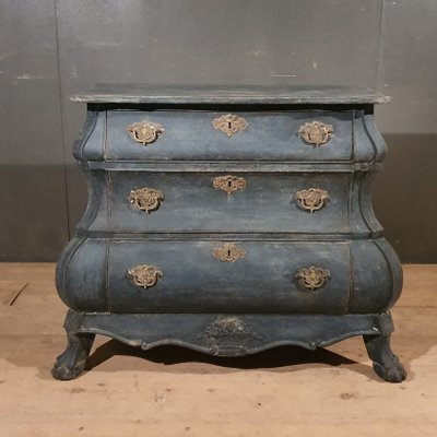 18th Century Dutch Blue Dresser For Sale At Pamono