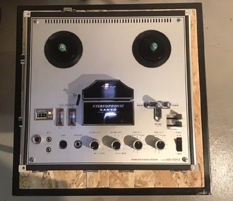 Japanese Model MR-929E Portable Stereophonic Tape Recorder from