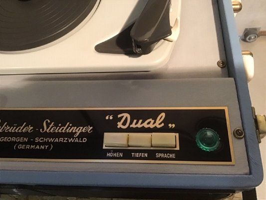 Tourne-Disque Modèle 300 300 Mid-Century par Gebrüder Steidinger