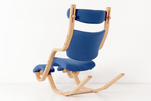 Poltrona Gravity Balans di Peter Opsvik per Stokke, Norvegia Peter Opsvik Stokke Sedia a dondolo Gravity Balans