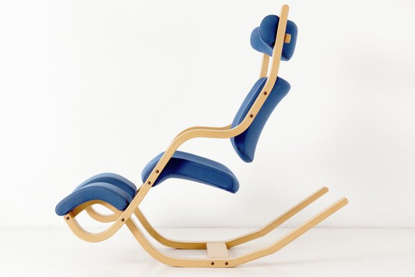 Poltrona Gravity Balans di Peter Opsvik per Stokke, Norvegia Peter Opsvik Stokke Sedia a dondolo Gravity Balans