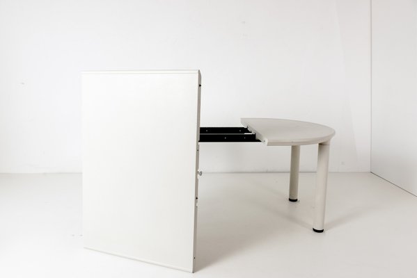 Ausziehbarer deutscher Modell 720 Esstisch von Dieter Rams für Vitsoe, 1970er Ausziehbarer deutscher Modell 720 Esstisch von Dieter Rams für Vitsoe, 1970er